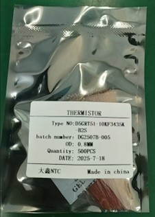 Gold Electrode NTC Thermistor